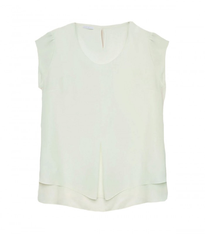 Top in georgette Donna Luisa Viola