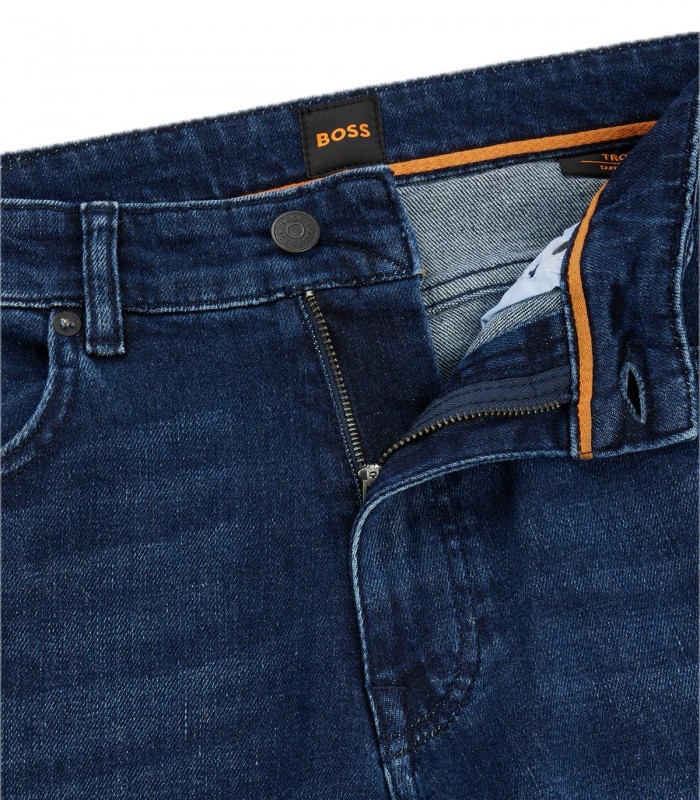 Jeans Uomo Straight Boss Troy Bo