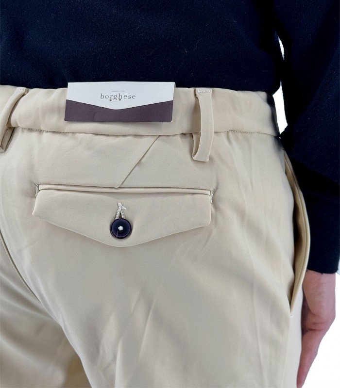 Pantalone in tessuto tecnico Manifattura Borghese