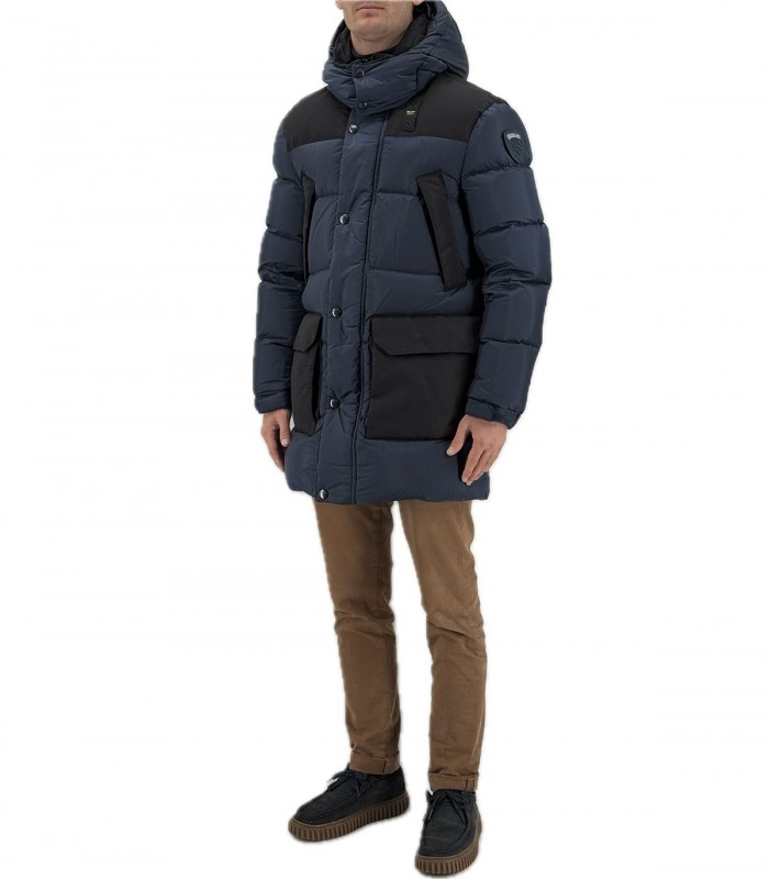 Piumino lungo Uomo Blauer Jude