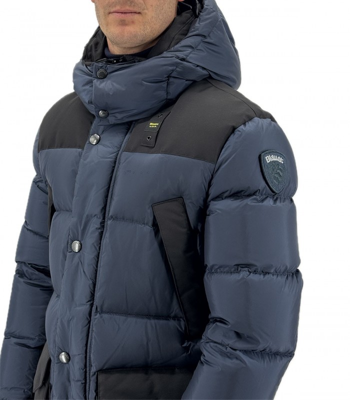 Piumino lungo Uomo Blauer Jude