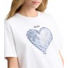 T-shirt con strass Donna Liu Jo