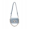 Borsa piccola in denim con strass Liu Jo