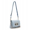 Borsa piccola in denim con strass Liu Jo