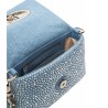 Borsa piccola in denim con strass Liu Jo
