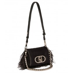 Borsa piccola LaPuffy con piume Liu Jo