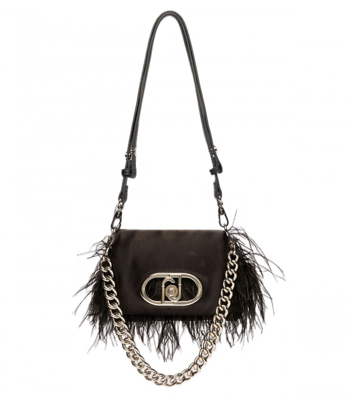 Borsa piccola LaPuffy con piume Liu Jo
