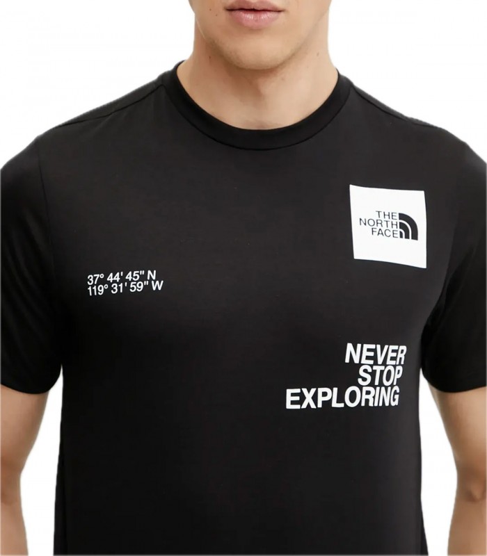 T-shirt Uomo The North Face Foundation Mountain Coordinates