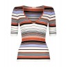 T-shirt in maglia Donna Liu Jo
