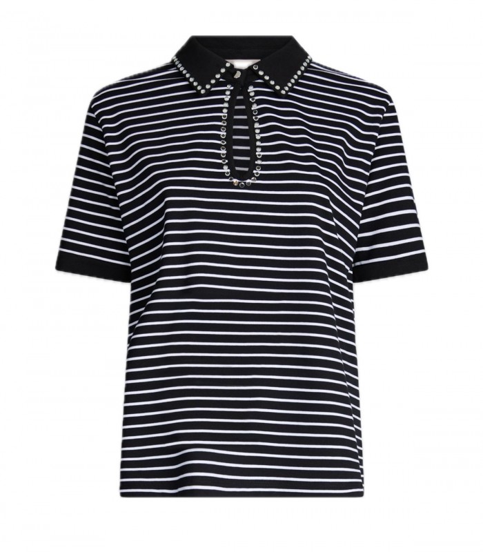 Polo con strass Donna Liu Jo