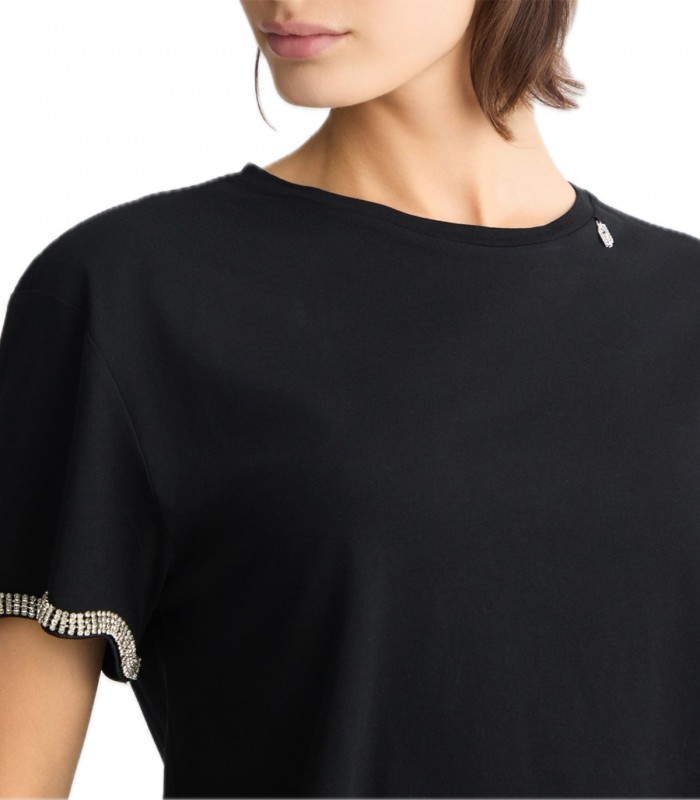 T-shirt con strass Donna Liu Jo