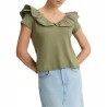 T-shirt con rouches Liu Jo