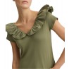 T-shirt con rouches Liu Jo