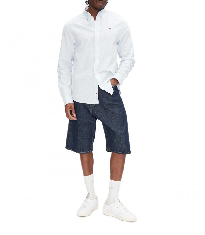 Camicia misto lino Uomo Tommy Jeans