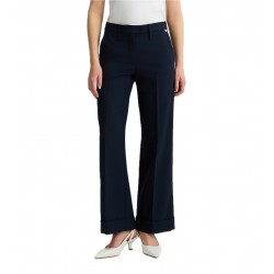 Pantaloni straight in piquet Liu Jo