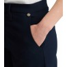 Pantaloni straight in piquet Liu Jo