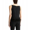 Top con piume Donna Liu Jo