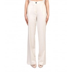 Pantaloni palazzo gessati Donna Vicolo