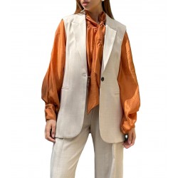 Gilet laminato Donna Vicolo