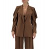 Giacca cut out Donna Vicolo