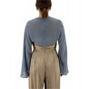 Coprispalle in georgette Emme Marella J2
