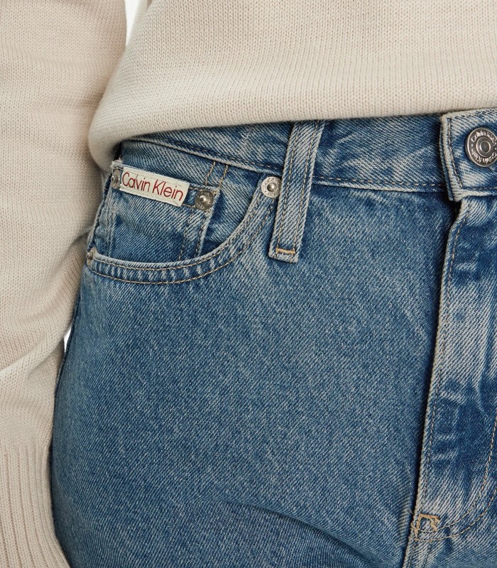 Jeans vita alta straight fit Calvin Klen