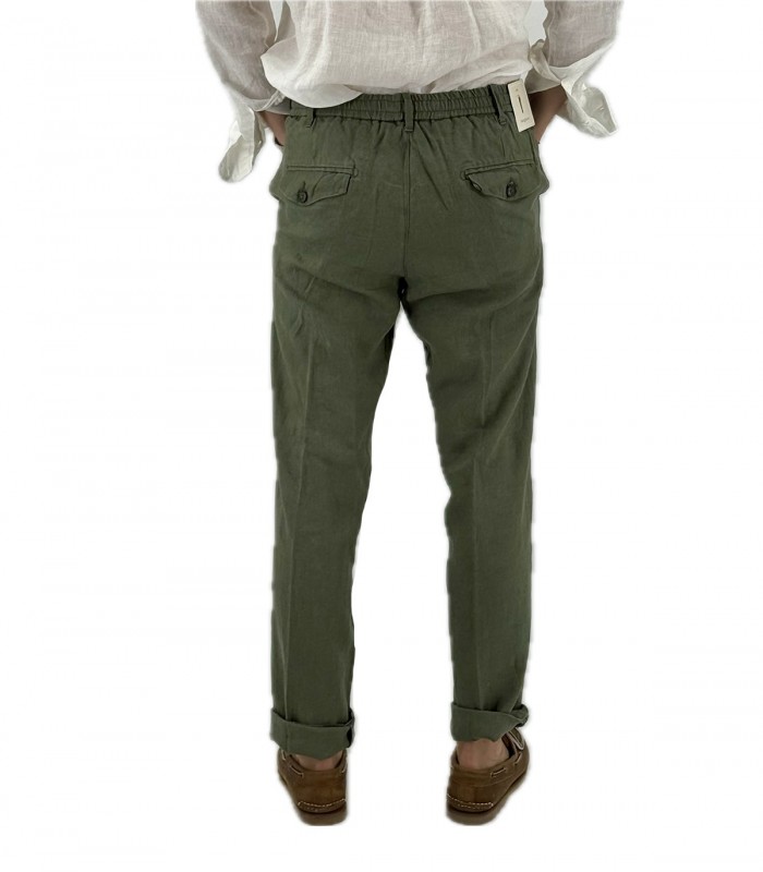 Pantaloni di lino Uomo Manifattura Borghese