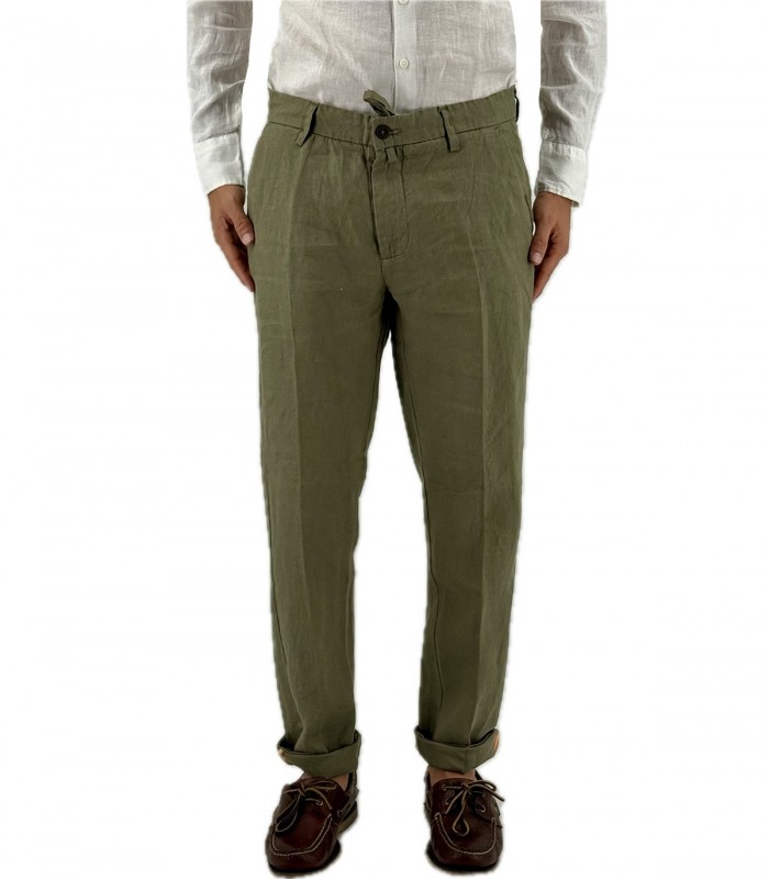 Pantaloni di lino Uomo Manifattura Borghese