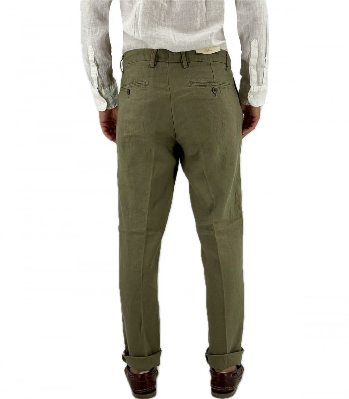 Pantaloni di lino Uomo Manifattura Borghese