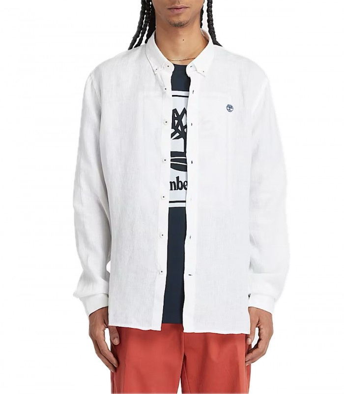 Camicia di lino Uomo Timberland Mill Brook
