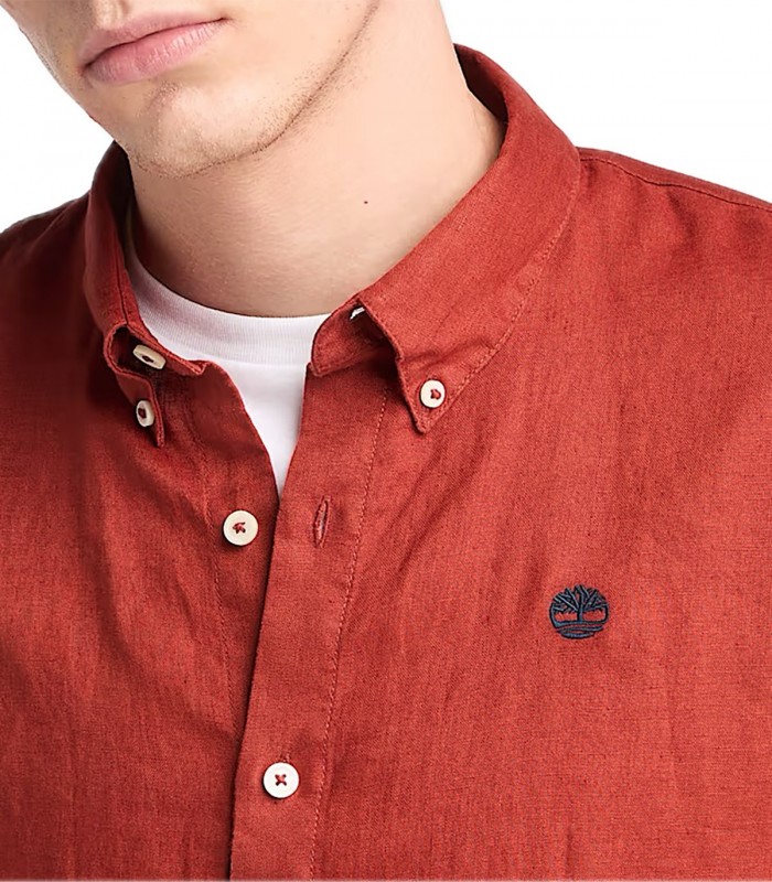 Camicia di lino Uomo Timberland Mill Brook