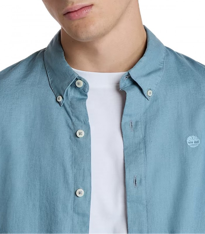 Camicia di lino Uomo Timberland Mill Brook