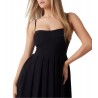 Abito midi plissettato Donna Guess
