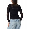 Cardigan in maglia traforata Donna Guess