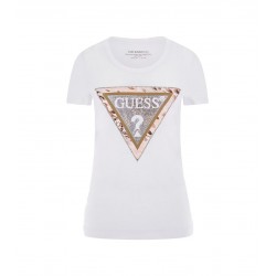 T-shirt con logo Donna Guess