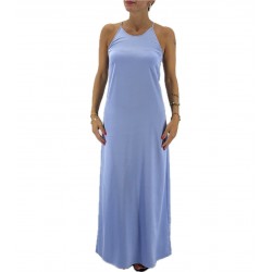 Abito lungo in raso Donna Anis
