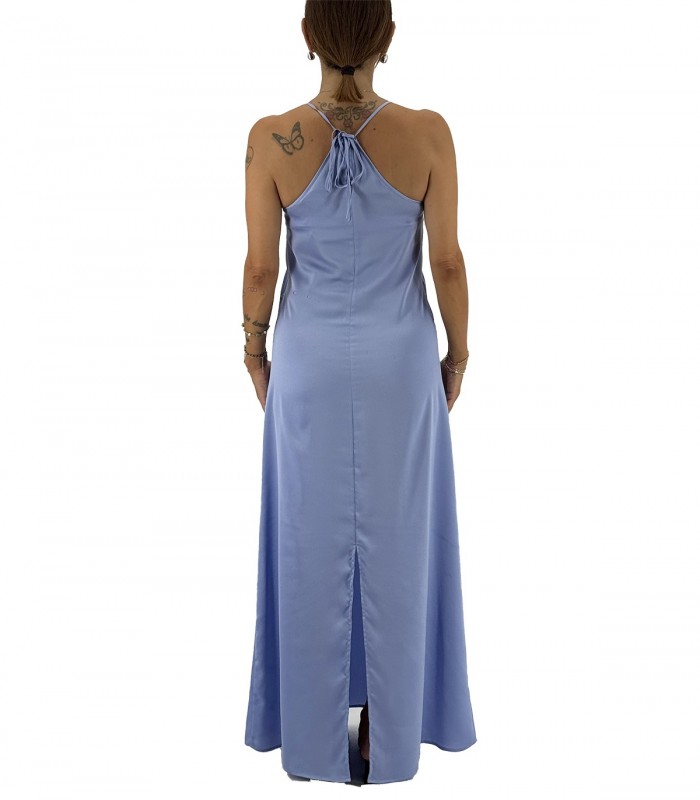 Abito lungo in raso Donna Anis