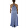 Abito lungo in raso Donna Anis
