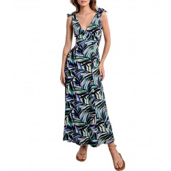 Abito lungo con stampa Molly Bracken