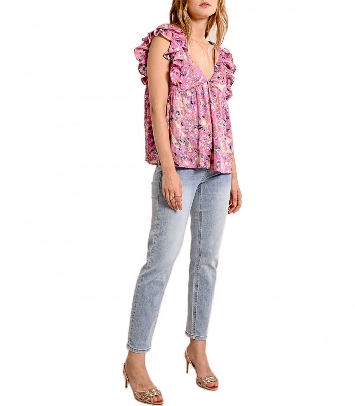 Top con stampa Molly Bracken