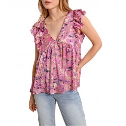 Top con stampa Molly Bracken