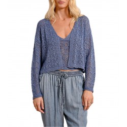 Cardigan in maglia traforata Molly Bracken