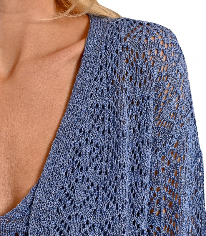 Cardigan in maglia traforata Molly Bracken