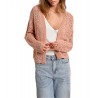 Cardigan in maglia traforata Molly Bracken