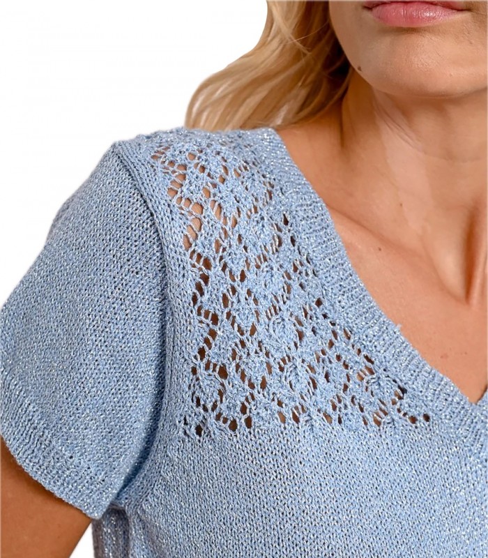 T-shirt in maglia Donna Molly Bracken