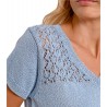 T-shirt in maglia Donna Molly Bracken
