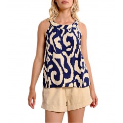 Top con stampa Donna Molly Bracken