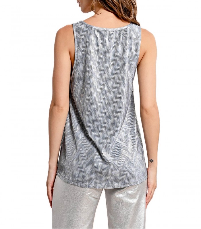 Canotta con pailettes Donna Molly Bracken