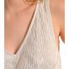 Canotta con pailettes Donna Molly Bracken