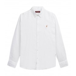 Camicia di lino Uomo Button down MCS Marlboro Classic
